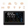 Manta MTO200B Windy Smart estação meteorológica com sensor exterior, Wi-Fi, preta