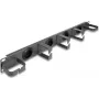 Painel de gestão de cabos DeLOCK 66751 cinzento metal 48,3 cm