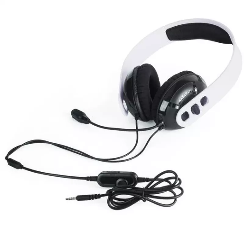 Headset Raptor Playstation 5 H200 branco 3,5 mm jack