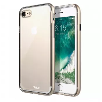 Capa Tellur iPhone 7 dourado champanhe 11,9 cm