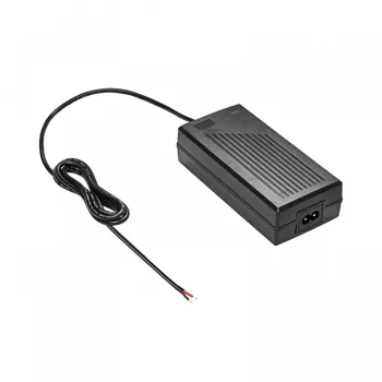 Akyga AK-EV-08 carregador para bicicletas elétricas / trotinetes elétricas com bateria de 24 V (7s), 29,4 V, 2 A, 60 W, cabo sem ficha, 1 m
