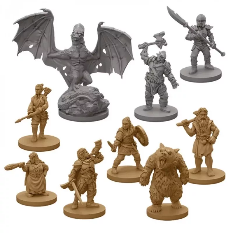 Asmodee O Senhor dos Anéis - Viagem pela Terra Média: Sombras da Guerra, jogo de tabuleiro