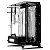 Placa de distribuição frontal para refrigeração líquida personalizada de PC, Singularity Spectre 2.0 Elite – suporte frontal para reservatório/fluxo (SC-SPECTRE-ELITE-FRONT-BK)
