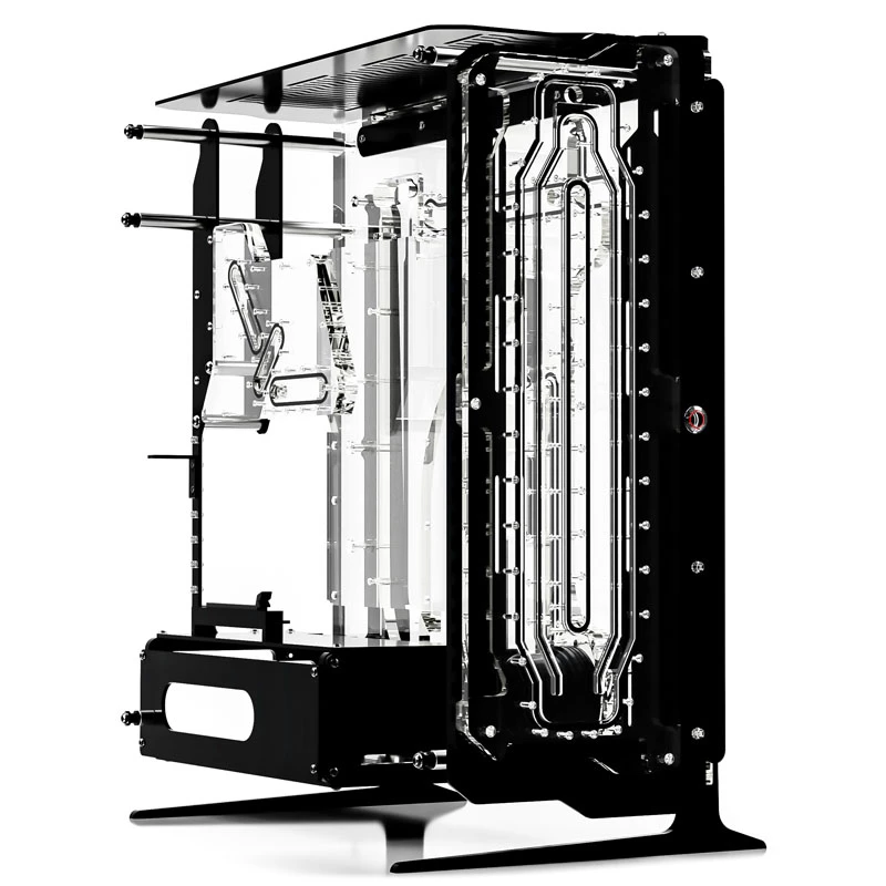 Placa de distribuição frontal para refrigeração líquida personalizada de PC, Singularity Spectre 2.0 Elite – suporte frontal para reservatório/fluxo (SC-SPECTRE-ELITE-FRONT-BK)