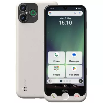 Smartphone Doro Aurora A30 6.1 polegadas 6GB 128GB branco