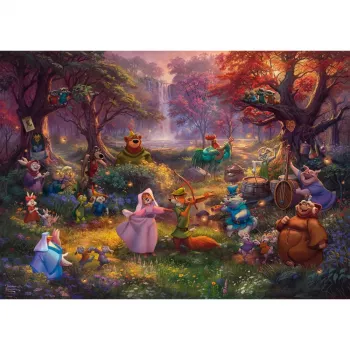 Thomas Kinkade Studios: Disney - Robin Hood, puzzle 1000 peças