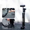 Bomba de mão para bicicleta Rockbros 42310006001 com manómetro preta