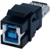 Adaptador de cabo Bachmann 917.401 USB 3.0 A para B preto