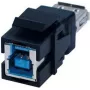 Adaptador de cabo Bachmann 917.401 USB 3.0 A para B preto
