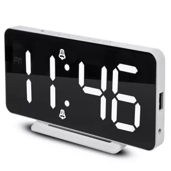 Despertador digital GreenBlue GB383 com visor LED