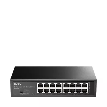 Switch Cudy GS1016E switch 16 portas Gigabit Ethernet unmanaged, 16× 10/100/1000 Mbit/s