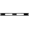 Caixa de cabos Alantec PK008 Organizador de parede 1U preto Metal/Plástico