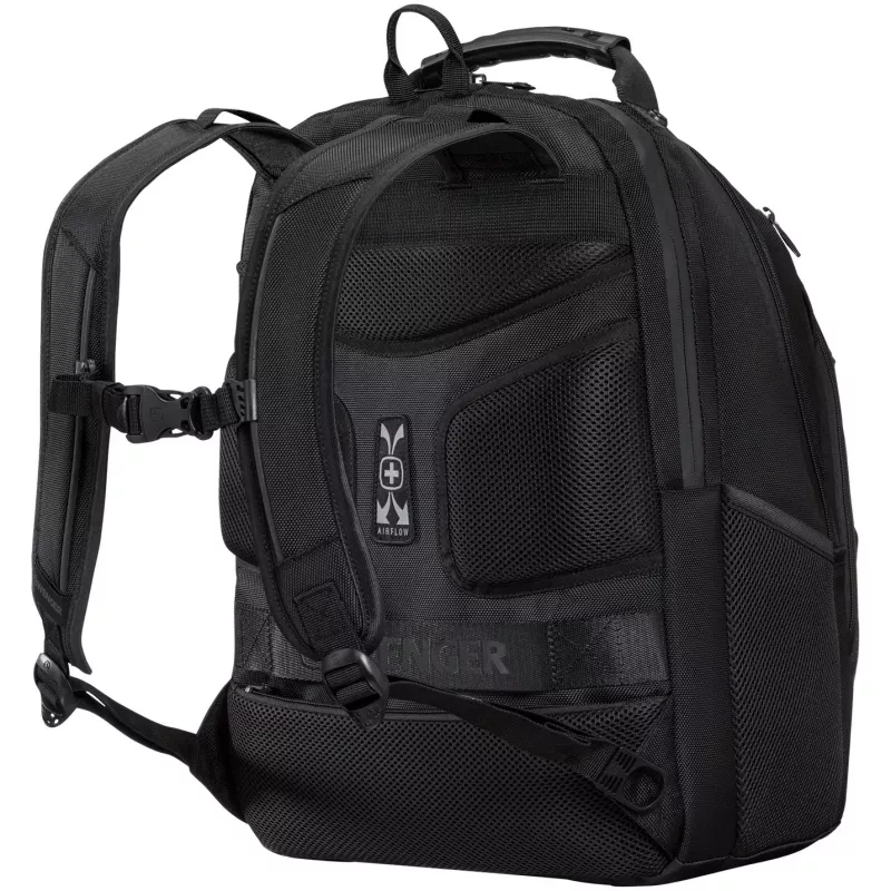 Mala para portátil Wenger Legacy Série preta para 16 polegadas (compatível até 40,6 cm) 653629