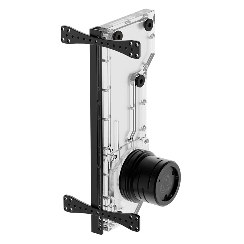 Placa de distribuição Singularity Resonance 2.0 Single D5 — placa de distribuição com reservatório de bomba única para refrigeração líquida personalizada