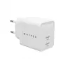 Carregador HYPER HJG35EU para dispositivos móveis, auscultadores, headset, smartphone, relógio, Branco, carregamento rápido AC, interior