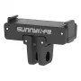 Adaptador magnético de troca rápida Sunnylife para DJI Action 2/3/4 – montagem de 1/4 de polegada