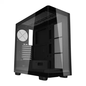 Caixa de computador DarkFlash DS900G (preto) — Mid-Tower compatível com ATX, janela lateral em vidro temperado