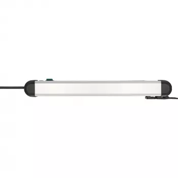 Régua de tomadas Brennenstuhl 1391030611 3 m 6 tomadas AC para interior preto prateado