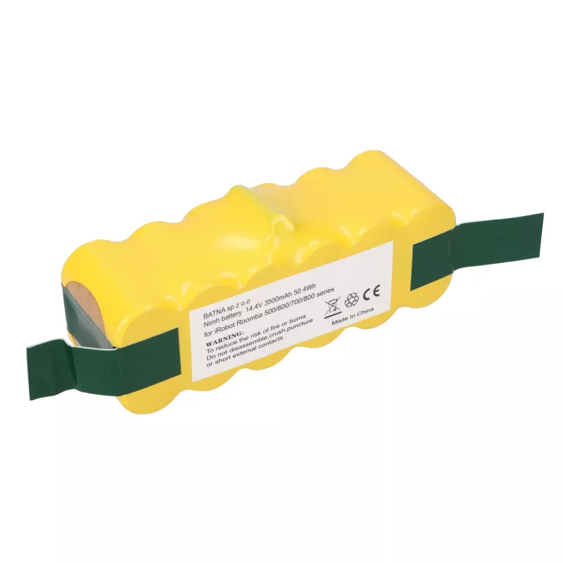 Roomba | Bateria, bateria recarregável para aspirador | Série 500/600/700/800 14,4V 3000mAh