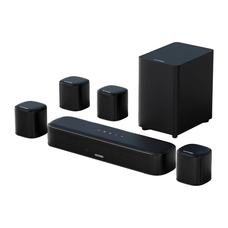 Barra de som Ultimea Aura A40 – sistema de altifalantes de cinema em casa compacto