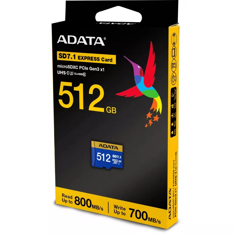 Cartão de memória ADATA UD512GEX3L1-C 512 GB MicroSDXC UHS-II