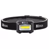 Lanterna Libox LB0107 preta com faixa LED