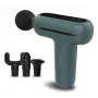 Medisana MG 200 mini pistola de massagem, Smart Mode, 4 cabeças, 5 níveis de intensidade, 147 x 126 x 50 mm, cinzento