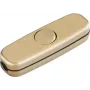 Bachmann 924.046 - Interruptor basculante - 1 polo - Dourado - 250 V - 67 mm - 22 mm