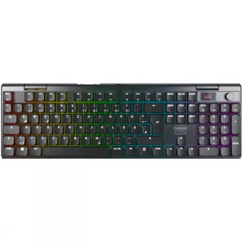 Teclado gaming CHERRY XTRFY MX 10.1 Wireless USB RF Bluetooth QWERTZ preto