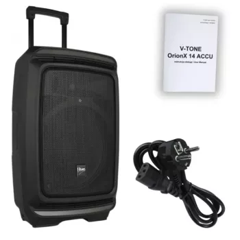 V-TONE OrionX 14 ACCU - altifalante ativo a bateria de 14