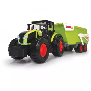 Trator com atrelado 64 cm CLAAS FARM DICKIE