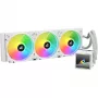 Refrigeração líquida CPU All-in-One Sharkoon S60 ARGB branco radiador de 360 mm