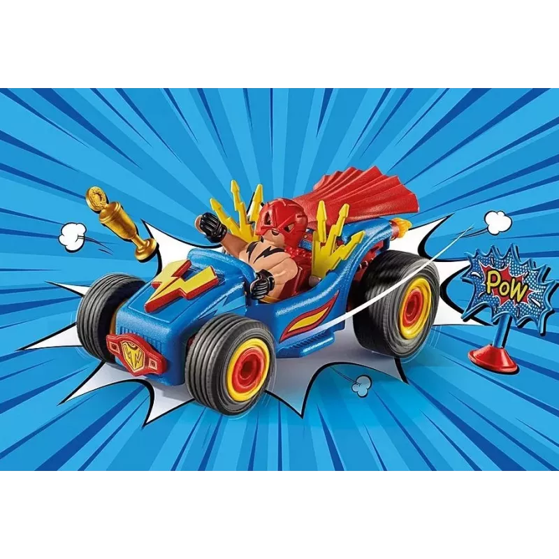 Conjunto Funstars 71632 Piloto de corridas: Wrestler