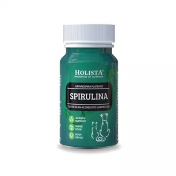HOLISTA Spirulina - Suplemento alimentar para cães e gatos - 90 comprimidos