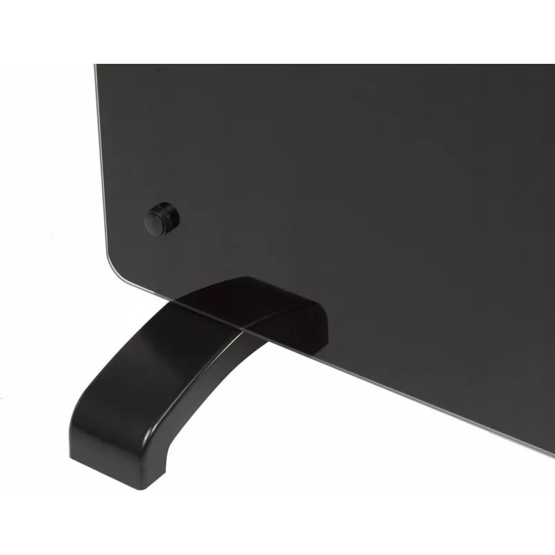 Carruzzo Q20F1 Aquecedor de vidro preto