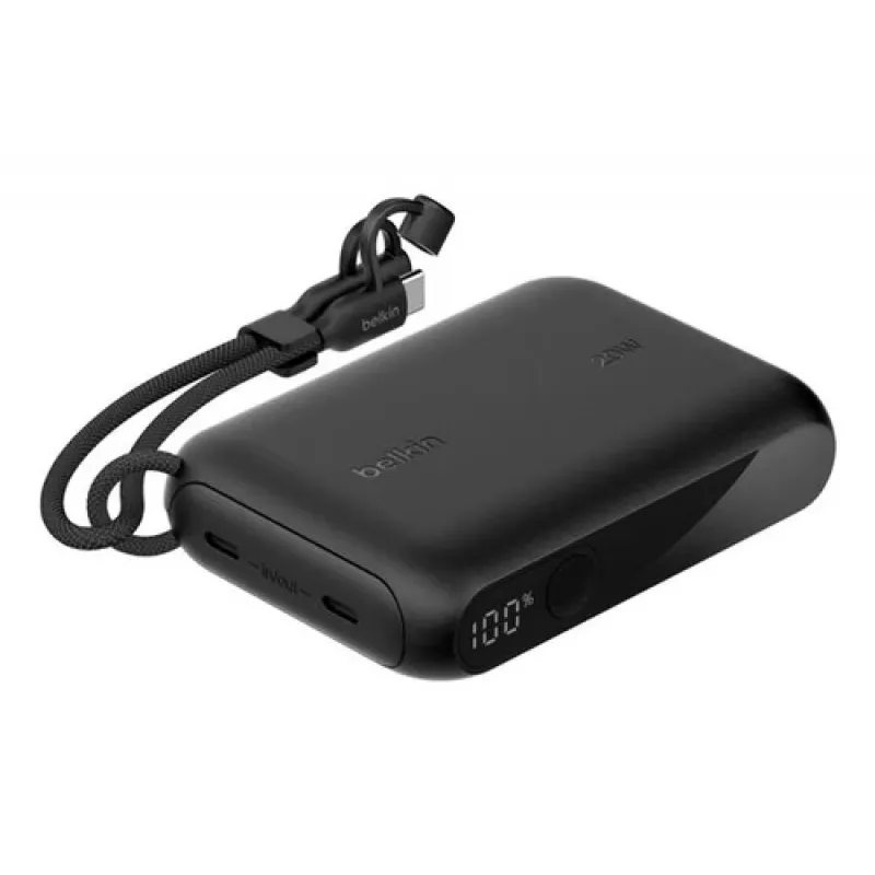 Belkin BOOST CHARGE Power Delivery powerbank 10.000mAh, preto (BPB027HQBK)