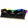 DIMM 32 GB DDR5-6400 (2x 16 GB) kit duplo, memória preta, FF3D532G6400HC32ADC01, Delta RGB, INTEL XMP, AMD EXPO