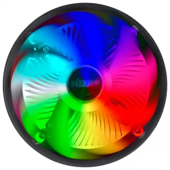 Arrefecedor de processador Akasa Vegas Chroma AM 12 cm preto branco