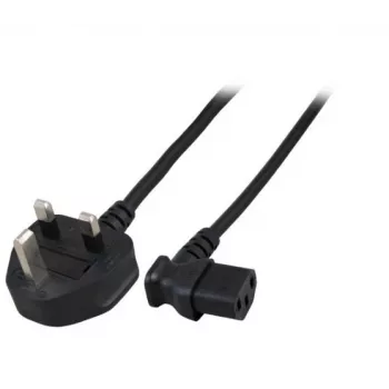 Microconnect PE090420A cabo de alimentação preto 2 m BS 1363 conector fêmea C13