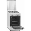 Placa a gás e forno elétrico SIMFER 5405SERGG, aço inoxidável, 4 zonas, 50 cm