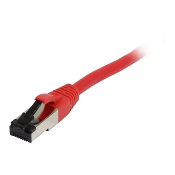 Cabo de rede RJ45 Synergy 21, CAT8.1 2000MHz, 0,25m, vermelho, S-STP (S/FTP), TPE (Ultra SuperFlex), AWG26, Synergy 21 - Digital/Dados - Rede