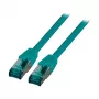 Cabo de rede RJ45 EFB-Elektronik Cat.6A S/FTP LSZH verde 3 m Fabricante: EFB Elektronik (MK6001.3GR)