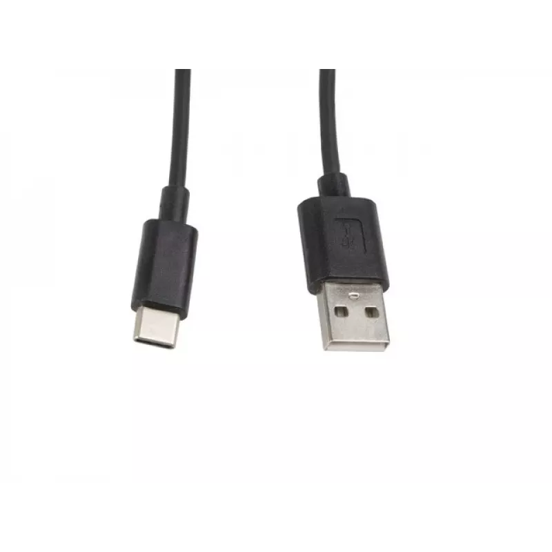 Cabo Lanberg CA-USBO-10CC-0010-BK (ficha USB 2.0 - USB 2.0, USB, ficha Type-C, 1m, preto) (CA-USBO-10CC-0010-BK)