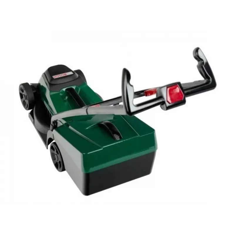 KLEIN 2780 corta-relva de brincar Bosch com cesto de relva amovível, sons realistas, verde/preto, a partir dos 3 anos