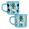 Caneca com mudança de calor Chicken Jockey Minecraft Paladone