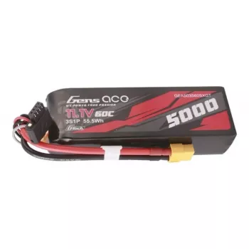 Bateria Gens ace G-Tech 5000mAh 11,1V 60C 3S1P Lipo com ficha XT60