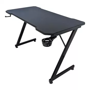 Mesa de computador Subsonic SA5706 preta reta PVC 120x60 cm