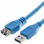 Cabo USB Helos 014687 USB 3.2 Gen 1 5 m Azul