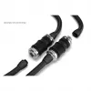 Acoplamento de engate rápido Alphacool ES BLH1A Push-in Female AG cromado preto mate