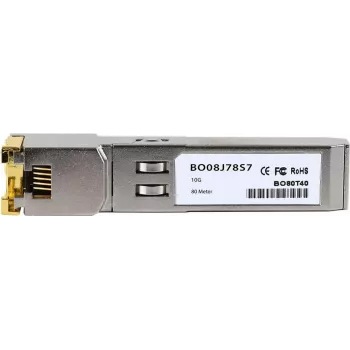 Transceptor de cobre SFP+ CBO SFP-10G-RJ45-80M 10 Gbit/s 80 m sobre Cat6a/Cat7